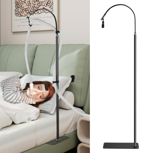 NIdreamCE C/Pap Hose Holder for Bed with Adjustable C/Pap Hose Hanger