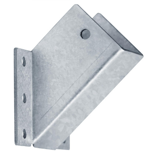 GBGS 10 Pack 45-Degree Post and Beam Knee Bracket for 2x4 Lumber,14 Gauge