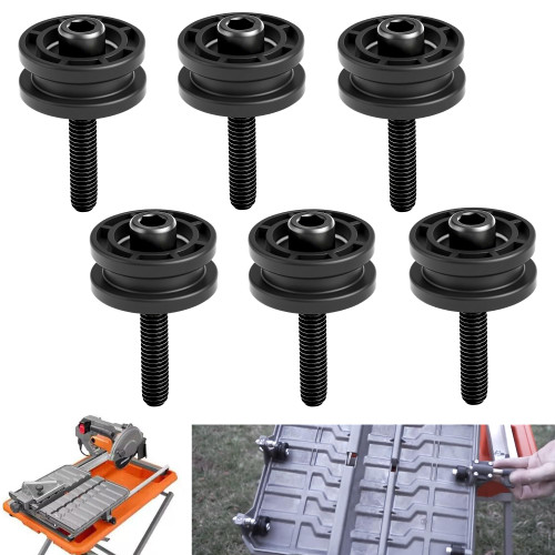 EZYPAK 305784005 089041054704 Table Roller for Ridgid 306784001,305784001 524820001 Table Roller - Fits 7" Tile Saw model R4030, R4031, R4030S, R4031S, R40311 (6)