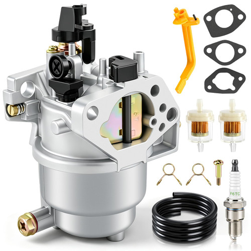 Carbhub GP5000 GP5500 Carburetor for Generac GP6500 GP6500E GP7500E Generator Replace 0J58620157 0G8442A111 Carburetor with Gasket
