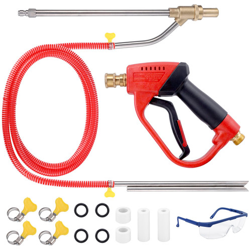 Gyfent Pressure Washer Sandblaster Kit, 5000 Psi, 1/4" Quick Connect