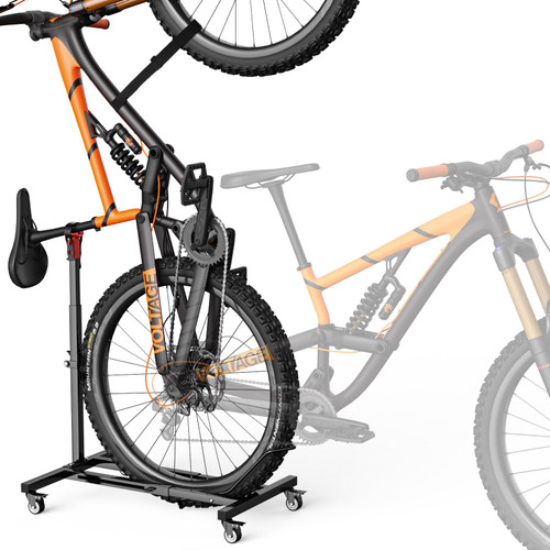 Housolution Vertical Bike Stand with Wheels up to 29" [1Pack], No Drilling