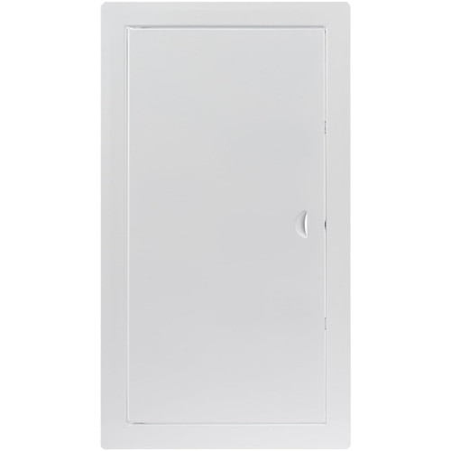 HVAC OV 8 x 16 Inch Metal Access Panel for Drywall - White Rectangular Plumbing Access Panel - Indoor Wall Access Door for HVAC, Electrical, Wall Covering - Drywall Access Panel - Wall Hole Cover