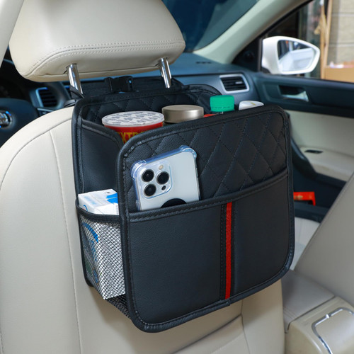 JHLGRE Back of Seat Car Organizer and Storage, Backseat Organizer, 1 Pack