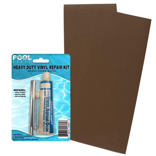 Heavy Duty Vinyl Repair Patch Kit for Inflatables Boat Raft Kayak Air Beds