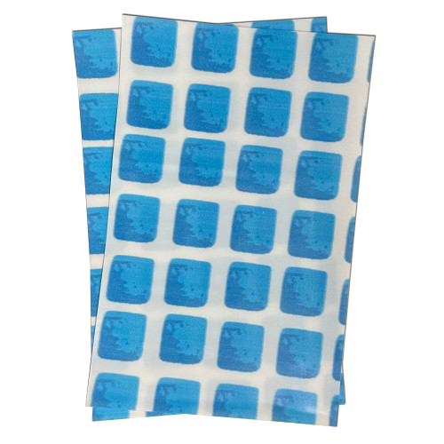 Heavy Duty Underwater Pool Liner Patches; 2 Pack 5.5"x8.5" | Heavy Duty | Instant | Waterproof | Glue-Less | Peel and Stick | Swimming Pool Liner Repair Patches Pool Print