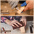 39 Pcs DIY Wood Carving Kit, 9 Basswood Blocks Carving Knives Storage Bag