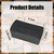 2x4 Wood Post End Cap - 4Pcs 2"x 4"Post caps (2 inch x4 inch) PVC Floor Protector,50mm*100mm Waterproof and Anti-Friction,Suitable for Table Legs, Chair Legs, armrests and Other Wood