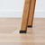 2x4 Wood Post End Cap - 4Pcs 2"x 4"Post caps (2 inch x4 inch) PVC Floor Protector,50mm*100mm Waterproof and Anti-Friction,Suitable for Table Legs, Chair Legs, armrests and Other Wood