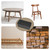 2x4 Wood Post End Cap - 4Pcs 2"x 4"Post caps (2 inch x4 inch) PVC Floor Protector,50mm*100mm Waterproof and Anti-Friction,Suitable for Table Legs, Chair Legs, armrests and Other Wood