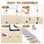 Stair Cane, Stair Lift Assist for Going Up and Down Stairs,Height Adjustable Stability Walking Cane with Dual Grips & Crossbar Handle,Mobility Aid for Knee Hip Pain & Weak Legs