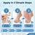 40 Pcs Pre-Cut Bunion Corrector Kinesiology Tap, Self-Adhesive Hallux Valgus Toe Strips for Men & Women, Elastic Breathable& Hypoallergenic Latex-Free Kinesiology Tape (Skin Color)