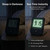 Digital Travel Alarm Clock - No Bells, No Whistles, Simple Basic Operation, Loud Alarm, Snooze, Small and Light, ON/Off Switch, 2 AAA Battery Powered, Black