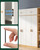 Jiayi 30 Lb Magnetic Door Catch Screw in Black, Heavy Duty Cabinet Latch, Cabinet Drawer Door Magnets, 2 Pack Kitchen Magnets Closures, Dual Pocket Door Magnets for RV, Cabinet Door, Barn Door