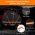 Bike Cover for 2 Bikes on Rack Bicycle Cover for Transport Outdoor Storage