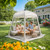 Teabelle Clear Dome Tent, Pop Up Transparent Garden Gazebo