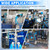 XaXmTee 123 Pcs Quick Connect Air Line Fittings Kit Pneumatic Air Fittings