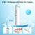 Saresten Baby Nasal Aspirator, Rechargeable Nose Sucker with 3 Silicone Tips, Adjustable Suction, Waterproof, Blue