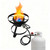 Cast Iron Propane Burner Head w/ 4 FT 20 PSI Propane Regulator Assembly