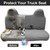 Front Bench Seat Cover Compatible with 1999-2007 Ford F250/F350/F450/F550