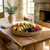 Tiangrid Extra Large Round Rattan Tray with Handles 26.77 in Classic
