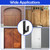 4 Pack Door Barricade Brackets, 2x4 Bar Metal U Brackets Drop Open Gate Holder, Heavy Duty Door Barricade Security Bar for Home Barn Shed Garage Basements Warehouses Backyards Indoor Outdoor