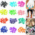 VICTHY 120pcs (12 Colors) Dog Nail Caps | Dog Claw Covers Dog Nail Covers with Adhesives Glue and Applicators（XXL）