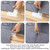 Wesnoy 300 Pieces 4" x 4"Carpet Tile Adhesive Connectors Carpet Square Adhesive that Creates a Floating Floor