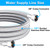 Dishwasher Water Supply Line - 10 FT Hose for Female Water Inlet Dishwasher
