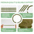 Creztail 10 PCS Boot Blousers, Green Boot blousing Straps, Pant Leg Straps with Metal Hooks, Boot Bands for Outdoor Activities and Everyday Use