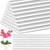 Tebery 50 Pcs 17.3 Inch Acrylic Plant Stakes, Clear Garden Orchid Sticks Rods for DIY Projects, Sturdy Potted Plant Support Stakes Holder for Single Stem Flowers, Indoor and Outdoor Plants