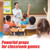 Geelin 40 Pcs 1 Minute Sand Timer for Kids Classroom Hourglass, Red