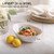 LIFVER 9" Serving Bowls for Wedding Decor, 36 OZ Porcelain Serving Dishes for Entertaining, Large Bowls Set for Soup Salad Side Dishes Pasta, Good Size for Dinner Party, Set of 4, White