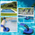2 Pack Animal Saving Escape Ramp for Pools - Frog Floating Ramp Rescues for Swimming Pool, Frog Saver Floating Ramp Rescues for Saving Frogs, Birds, Toads Animal Mice, Pool & Spa Accessories & Tools