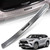 Rear Inside Bumper Sill Plate Guard Stainless Steel Cover Trim Door Tailgate Trunk Lid Protection Compatible for Highlander 2020 2021 2022 2023 2024 2025 20261PC(Sliver)
