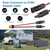 MOOKEERF Solar to XT60i Cable 10AWG 35FT Solar Panel to XT60i Adapter Connector XT60i-F Extension Cable for Portable Power Station Generator