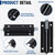 Silkfly 2 Pack 6 Inch Heavy-Duty Chain Bolts Door Locks with 25 Inch Chain Zinc Plated Made of Cold-Rolled Steel with Install Accessories Suitable for Sheds, Barns, Garageand Home Security(Black)