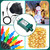 Enhon 29V LED Power Supply, UL Certification LED Transformer Replacement Class 2 Power Supply, Low Voltage Transformer US Plug Adapter for Christmas Tree Light, Green, Right Positive(TS-6W29V)
