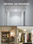 Combuh Rechargeable Shower Light Inside Waterproof Battery Operated