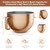 Copper Color 6 Qt Stainless Steel Mixer Bowl for Kitchenaid Bowl-Lift Mixer