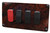 Woodgrain Regal Burl ABS Sheet for Boat Dash Panels – 24 x 48 x 3/16 Marine Grade Plastic for Switch, Gauge & Instrument Panels