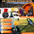 Portable Propane Golf Cart Heater with Foldable Base