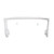 GoodCook Deluxe Wall Mount Paper Towel Holder, Under Cabinet, Screws Included, White