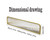 HLHHDFC Countertop Low Fence Divide,Restaurant Decorative Partitions Grille