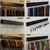 2Pack Wall-Mounted Belt & Tie Rack Organizer, Wooden with 28 Rotating Hooks