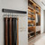 2Pack Wall-Mounted Belt & Tie Rack Organizer, Wooden with 28 Rotating Hooks