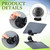 BBTO 2 Pack Sun Visor for UTV Golf Cart, Suction Cup, Polarized Adjustable