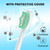 8 Pack Replacement Heads for Philips Sonicare E Series Screw-on