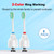 8 Pack Replacement Heads for Philips Sonicare E Series Screw-on