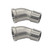 Beduan 45 Degree Street Elbow 3/4 NPT Female to Male 304SS Pipe Fitting 2PC